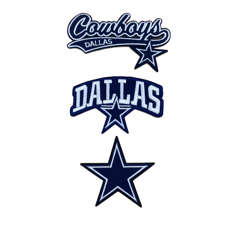 Dallas Cowboys Embroidered Iron on Patches