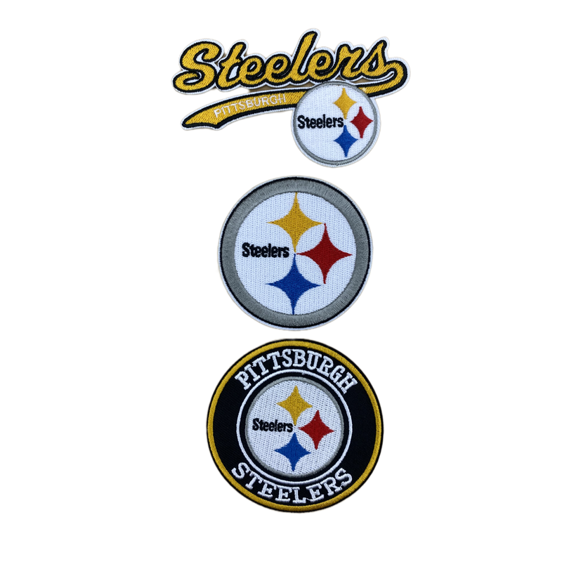 Pittsburgh Steelers Embroidered Iron on Patches