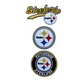Pittsburgh Steelers Embroidered Iron on Patches