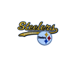 Pittsburgh Steelers Embroidered Iron on Patches