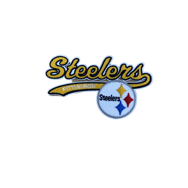Pittsburgh Steelers Embroidered Iron on Patches