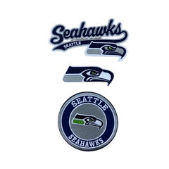 Seattle Seahawks Embroidered Iron on Patches