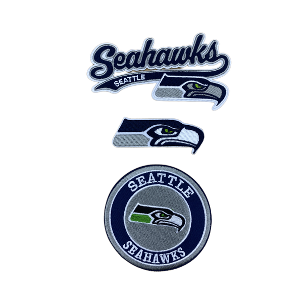 Seattle Seahawks Embroidered Iron on Patches