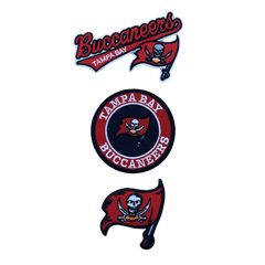 Tampa Bay Buccaneers Embroidered Iron on Patches