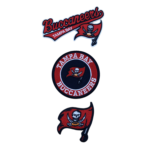 Tampa Bay Buccaneers Embroidered Iron on Patches