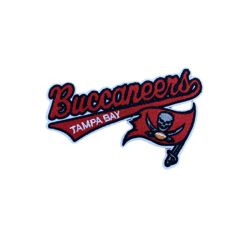 Tampa Bay Buccaneers Embroidered Iron on Patches
