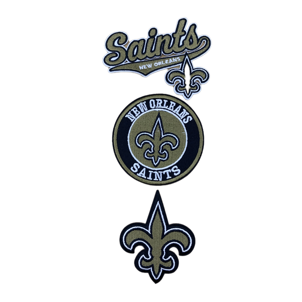 New Orleans Saints Embroidered Patches