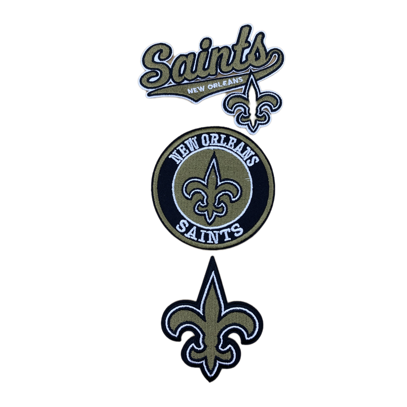 New Orleans Saints Embroidered Patches