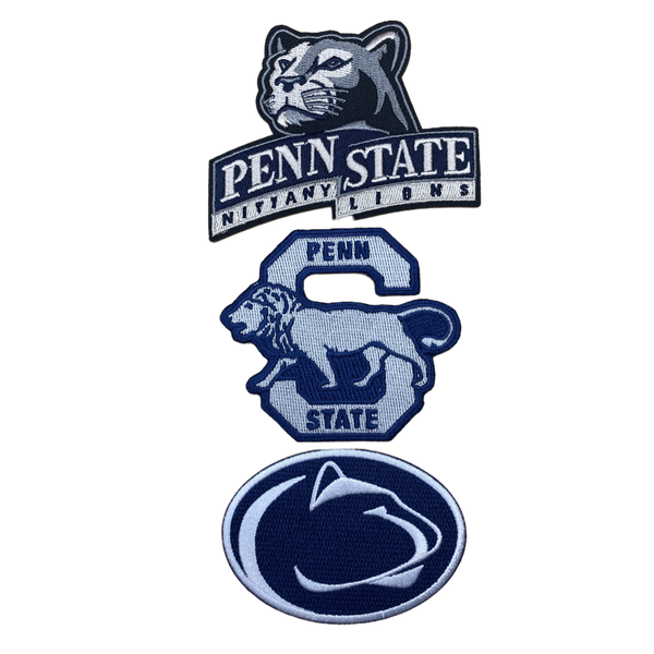 Penn State Nittany Lions Embroidered Iron On Patches