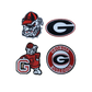 Georgia Bulldogs Embroidered Iron on Patches