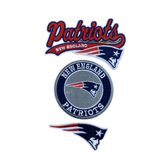 New England Patriots Embroidered Iron On Patches