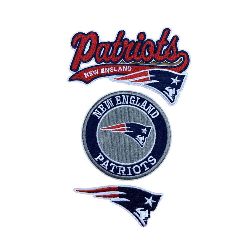 New England Patriots Embroidered Iron On Patches