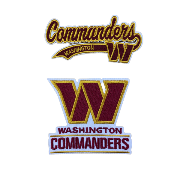 Washington Commanders Embroidered Iron on Patches