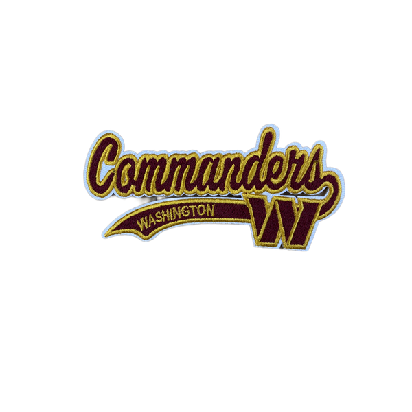 Washington Commanders Embroidered Iron on Patches
