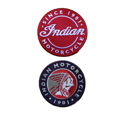 Indian Motorcycle Embroidered Iron on Patches