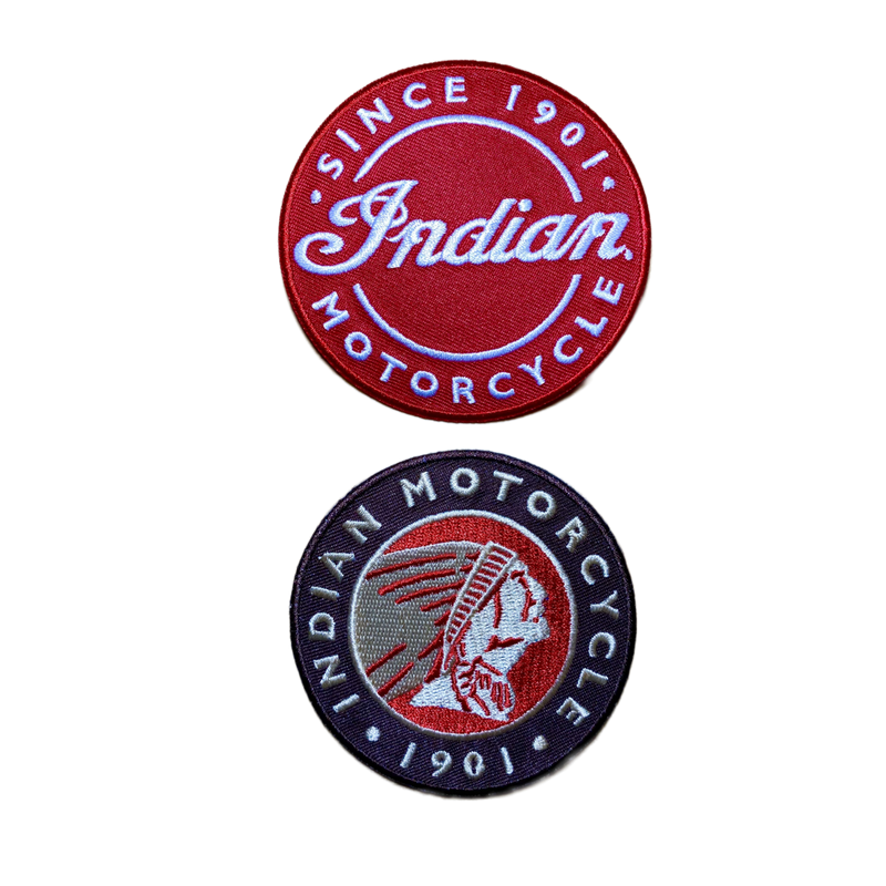 Indian Motorcycle Embroidered Iron on Patches