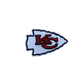 Kansas City Chiefs Embroidered Iron on Patches