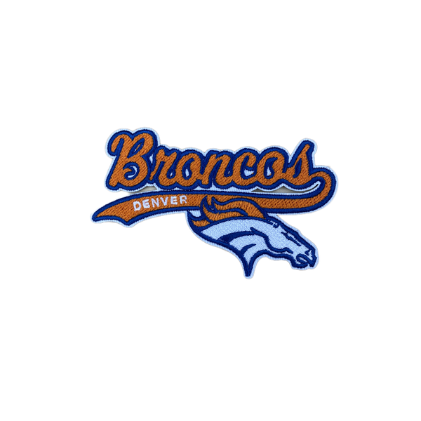 Denver Broncos Embroidered Iron on Patches