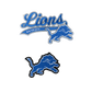 Detroit Lions Embroidered Iron On Patches