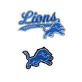 Detroit Lions Embroidered Iron On Patches