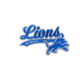 Detroit Lions Embroidered Iron On Patches