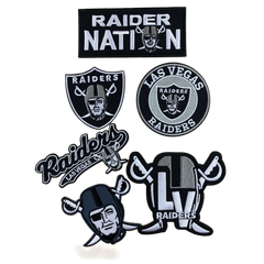 Las Vegas Raiders Embroidered Iron on Patches