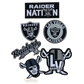 Las Vegas Raiders Embroidered Iron on Patches