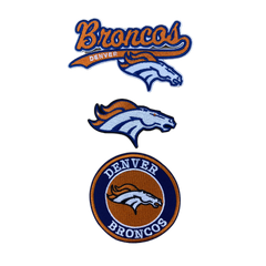 Denver Broncos Embroidered Iron on Patches