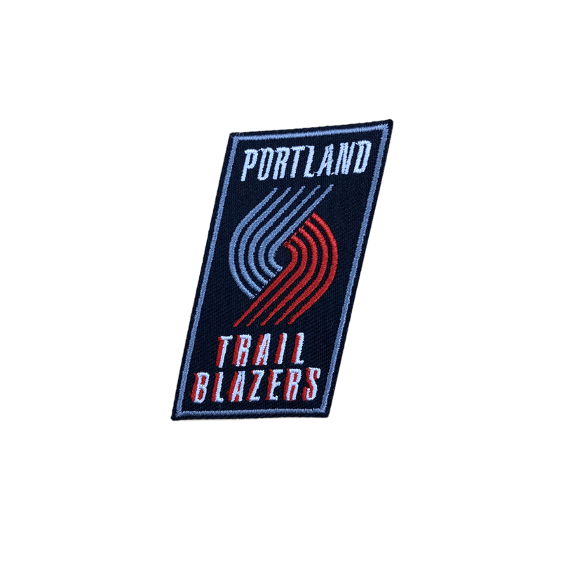 Portland Trailblazers Embroidered Iron on Patch