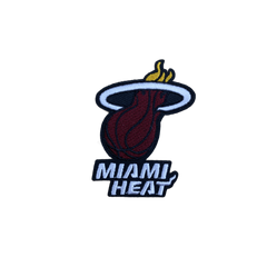 Miami Heat Embroidered Iron on Patch