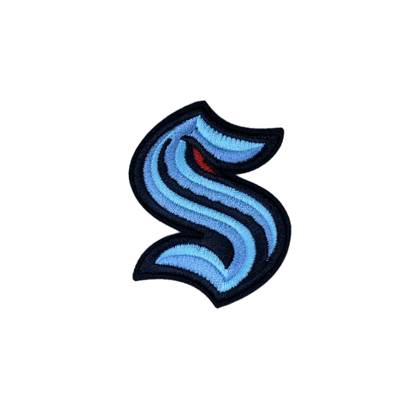Seattle Kraken Embroidered Iron Patch