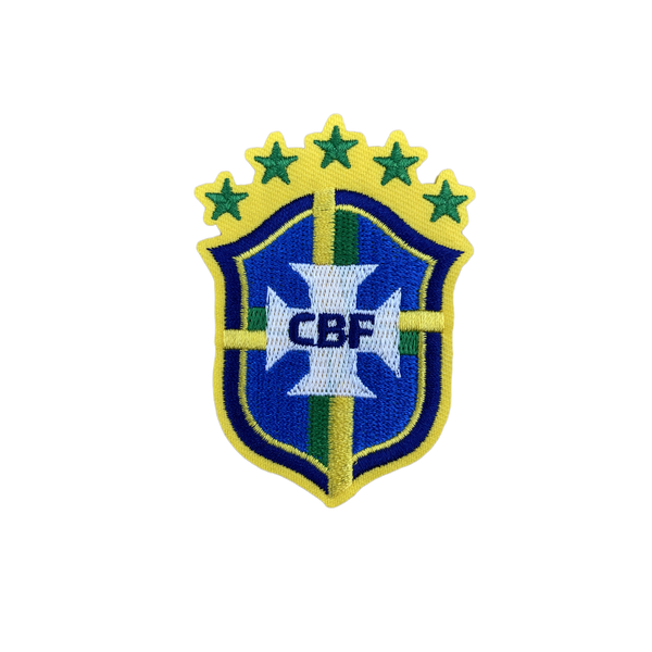 Brazilian Football Confederation Embroidered Iron on Patch