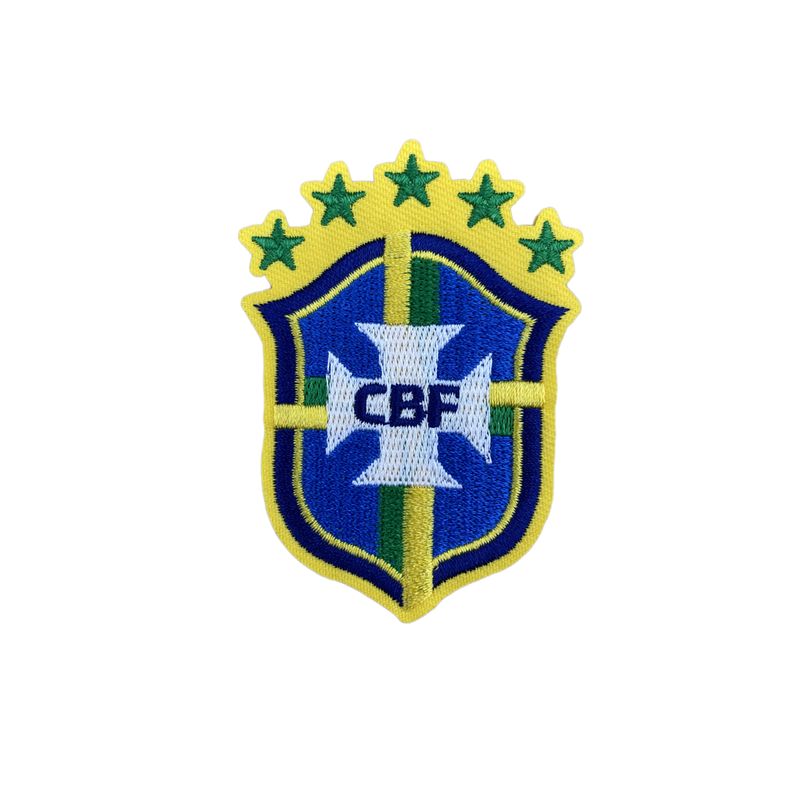 Brazilian Football Confederation Embroidered Iron on Patch