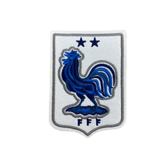 France Embroidered Iron on Patch