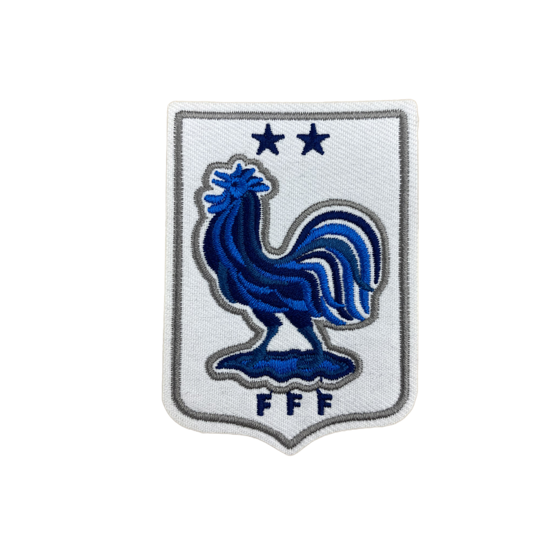 France Embroidered Iron on Patch
