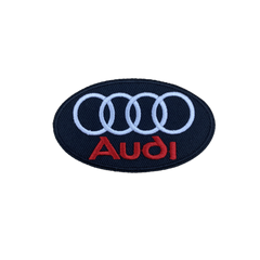 Audi Embroidered Iron on Patch