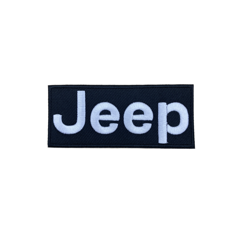 Jeep Embroidered Iron on Patch
