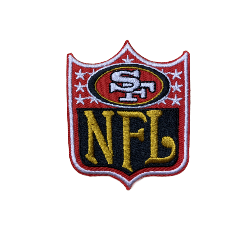 San Francisco 49ers Embroidered Iron on Patches