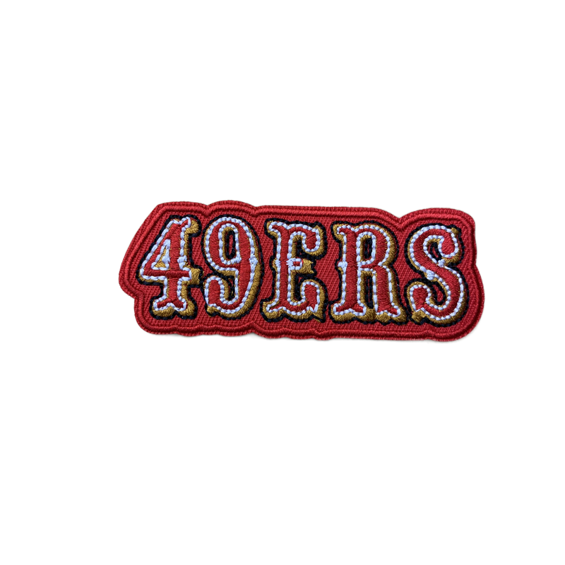 San Francisco 49ers Embroidered Iron on Patches