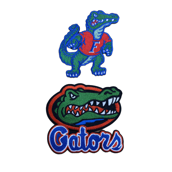 University of Florida Embroidered Iron On Patches