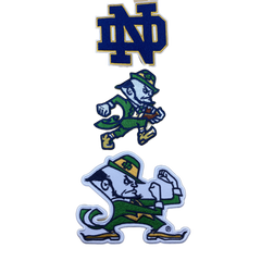 University of Notre Dame Embroidered Iron on Patches