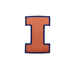 Illinois Fighting Illini Embroidered Iron on Patch