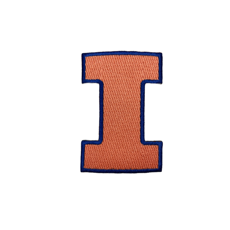 Illinois Fighting Illini Embroidered Iron on Patch