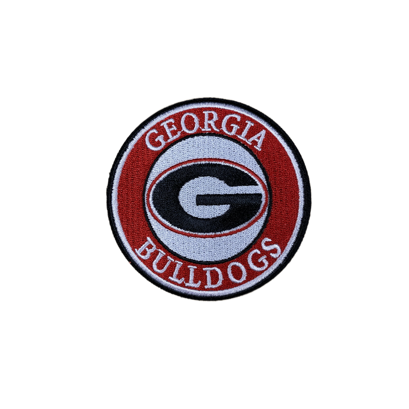 Georgia Bulldogs Embroidered Iron on Patches