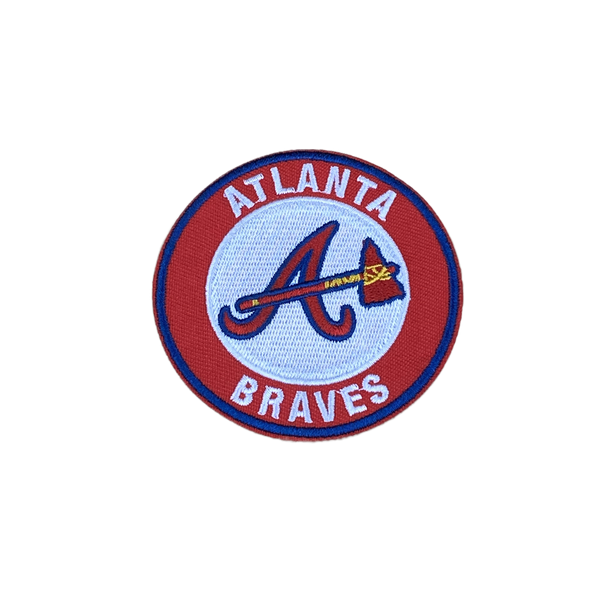 Atlanta Braves Embroidered Iron on Patch