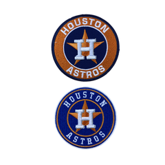 Houston Astros Embroidered Iron on Patches