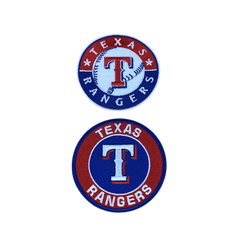 Texas Rangers Embroidered Iron on Patches