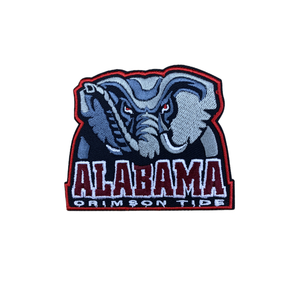 Alabama Crimson Tide Embroidered Iron on Patches