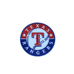 Texas Rangers Embroidered Iron on Patches