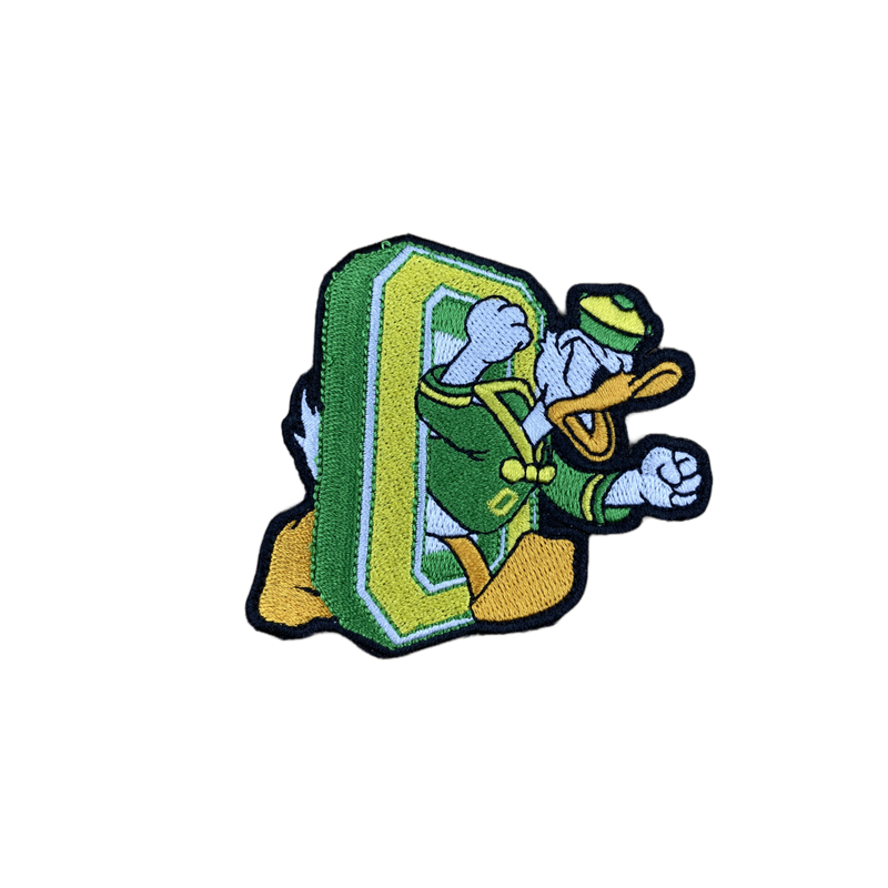 University of Oregon Embroidered Iron on Patches